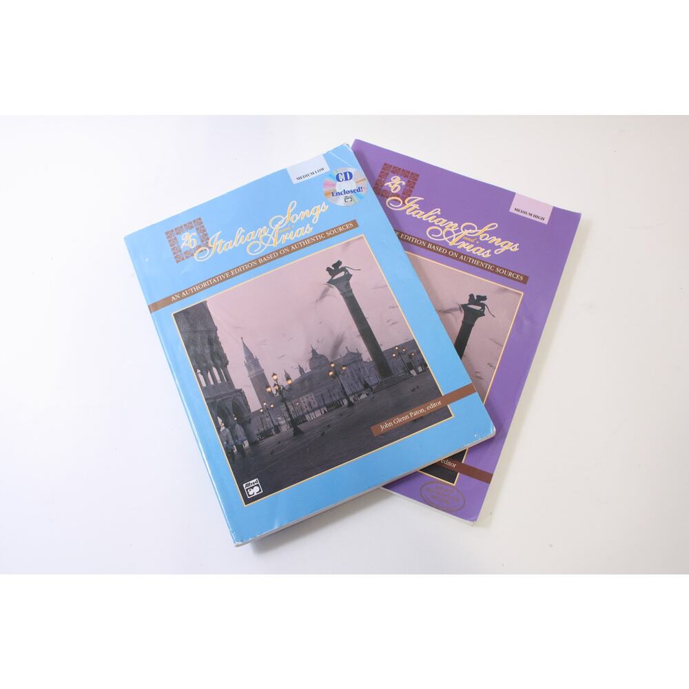 Italian Songs and Arias, Medium Low, Medium High, Sheet Music, ~ 250507-WH 229